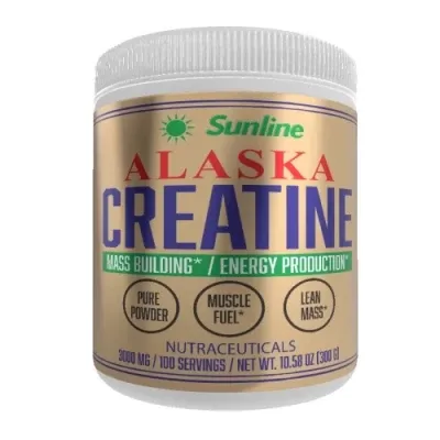 Alaska Creatine Monohydrate 3000mg, 100 Servings, Аляска Креатин моногидрат 3000 мг, 100 порций