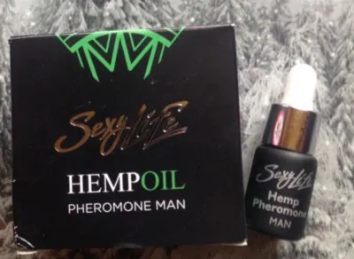 SexyLife HEMPOIL feromonli erkaklar parfyumeriyasi (5 ml.)