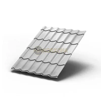 Metall plitka Lamonterra-0,5 ral7047 polyester