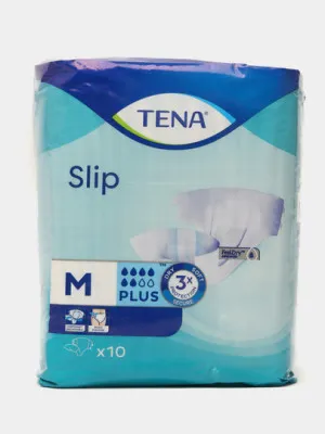 Подгузники TENA Slip Medium, 80-110 см, 10 шт