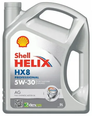 Масло синтетическое SHELL HELIX HX8  PROFESSIONAL AG 5W-30  5л
