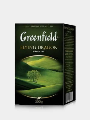 Зелёный чай Greenfield Flying Dragon, листовой, 200гр