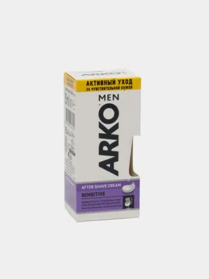 Крем после бритья ARKO Sensitive, 50 мл