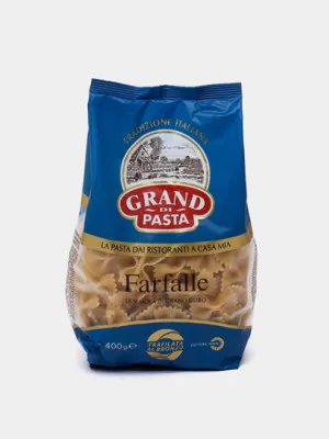 Макароны Grand Di Pasta Farfalle, 400 г - 1