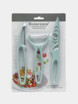 Набор ножей для овощей Homezaza, 3 шт