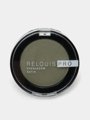 Тени для век Relouis PRO Eyeshadow Satin, тон 35 Green Tea