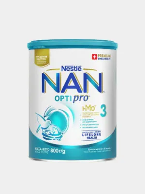 Молочко детское Nestle NAN 3, 800 г