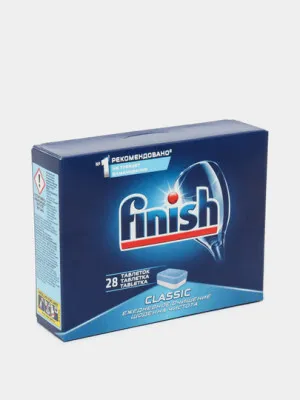 Средство для мытья посуды в посудомоечном машине Finish Classic, 28 таблеток
