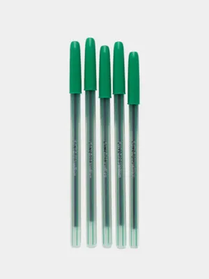 Ручка шариковая Linc Lazor Starline, зеленая, 0.7 мм
