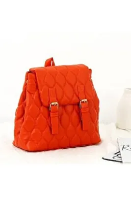 Женский рюкзак с вышивкой B-BAG BP-4526S Оранжевый