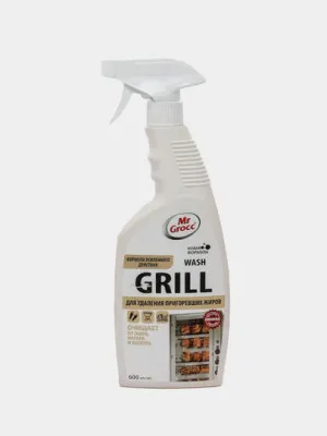 Чистящее средство для удаления жира и нагара Mr Grocc Grill, 600 мл
