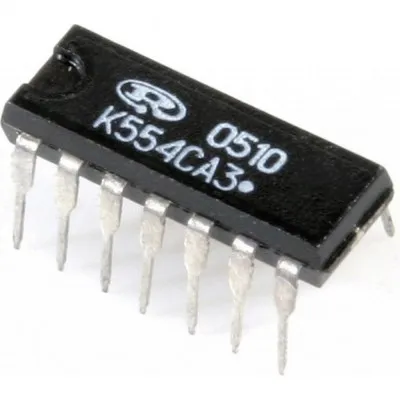 DIP14-dagi K554CA3 chipi