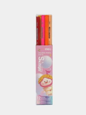 Цветные карандаши Deli EC117-12, 12 цветов