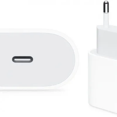 Блок питания для Apple iPhone Type-C/USB-C, с быстрой зарядкой 20W
