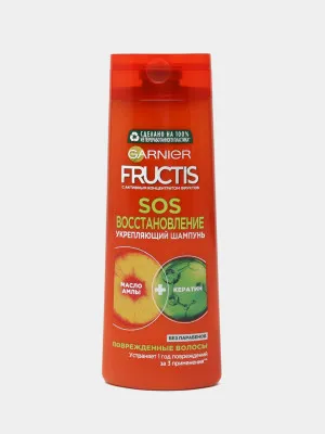 Шампунь для волос Fructis SOS - Восстановление, 400мл