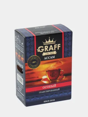 Чай чёрный GRAFF ACCAM Особый, гранулированный, 90 г
