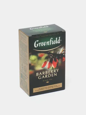 Чай чёрный Greenfield Barberry garden, 100 гр