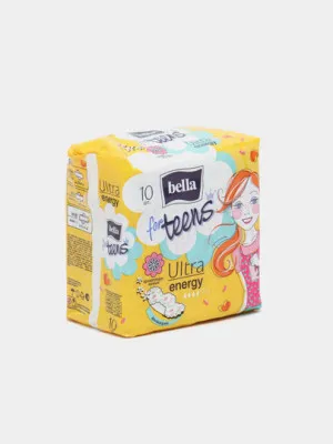 Прокладки для подростков Bella for Teens Ultra Energy 10шт