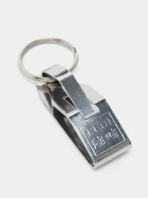 Брелок для ключей на ремень с металлическим зажимом