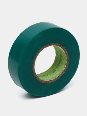 Изолента ПВХ, 19 мм х 20 м, зеленая Сибртех