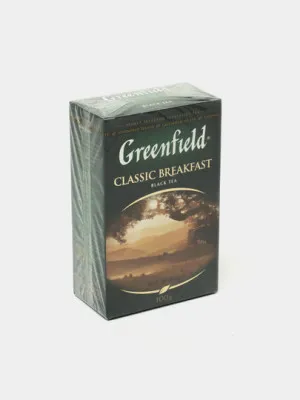 Чай Greenfield черный Классик листовой 100гр