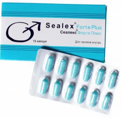 Sealex Forte Erektil disfunktsiyani davolash uchun