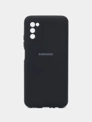 Силиконовый чехол для Samsung, черный