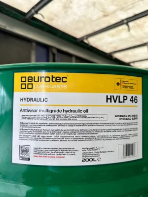 Гидравлическое масло Eurotec™ Hydraulic Oil HVLP 46
