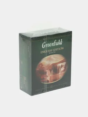 Чай черный Greenfield English edition, 2 г, 100 пакетиков