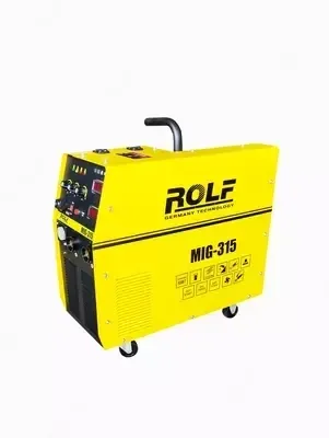 Yarim avtomatik payvandlash mashinasi ROLF MIG-315 ko'p funktsiyali (MIG/MAG, MMA)