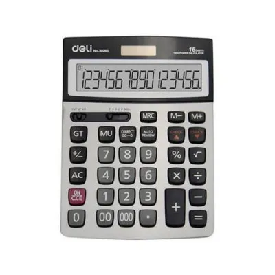 Калькулятор 16 разрядов CHECK 39265 Deli