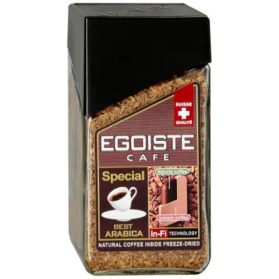 Кофе Egoiste Cafe Special молотый в растворимом , 100 г