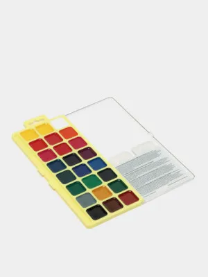 Краска акварель Лео LPW-0124, без кисти, 24 цвета