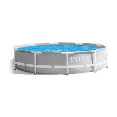 Каркасный бассейн Intex 26700 Prism metal frame pool 305х76 см, 4485 л