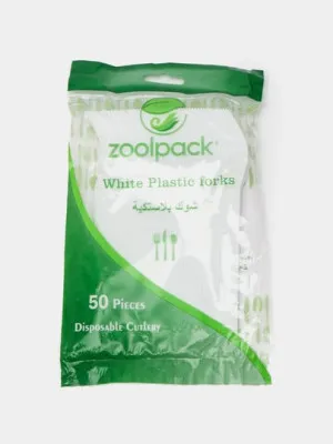 Пластиковая вилка Zoolpack (50)