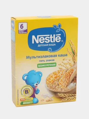 Каша Nestle, злаковая, безмолочная, 200 г