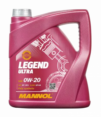 Моторное масло Mannol legend ultra 0W-20