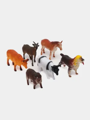 Набор игрушечных домашних животных 636