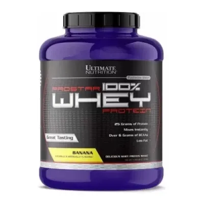 Протеин Ultimate Nutrition Prostar (BANANA) 100% Whey Protein (2.39 kg,)