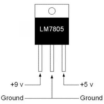 Lm7805 chipidan