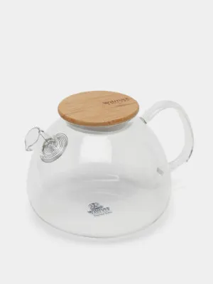 Заварочный чайник Wilmax WL-888825 / A, 1500 мл, cтекло