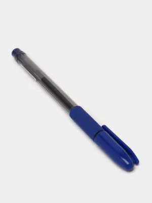 Ручка гелевая синии черный, 0.5 мм (сменные стержни)