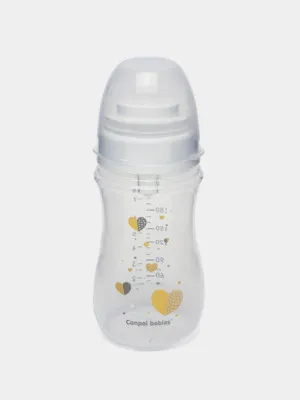 Антиколиковая бутылочка с широким горлышком Easy Start Newborn baby 240мл