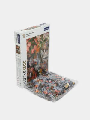 Пазл Hatber Premium 1500 элементов А1ф 580х830мм  Фарфор и цветы, Третьяковская галерея