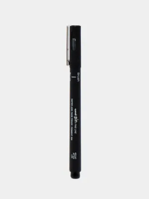 Ручка фетровая Uniball, черная