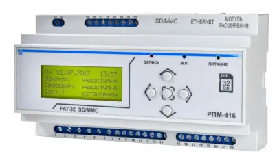 Rpm-416 elektr tarmog'i analizatori (registrator)