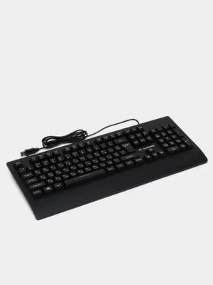 Клавиатура игровая проводная 2E GAMING KG330 LED USB Black Ukr