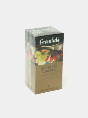 Чай черный Greenfield Barberry Garden, 1.5 г, 25 пакетиков