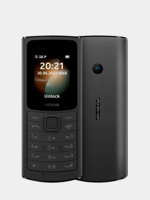 Телефон Nokia 110 4G TA-1386 DS EAC UA, BLACK