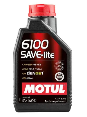Моторное масло 6100 SAVE-LITE 5W20 ПО 1л